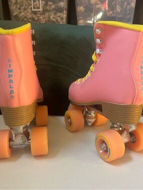 Impala Pink & Peach Retro Roller Skates